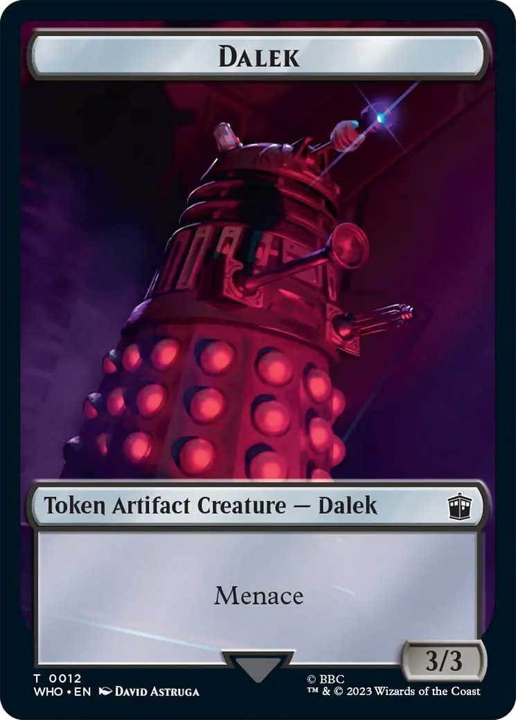 Dalek Token [Doctor Who Tokens] | Nerdhalla Games