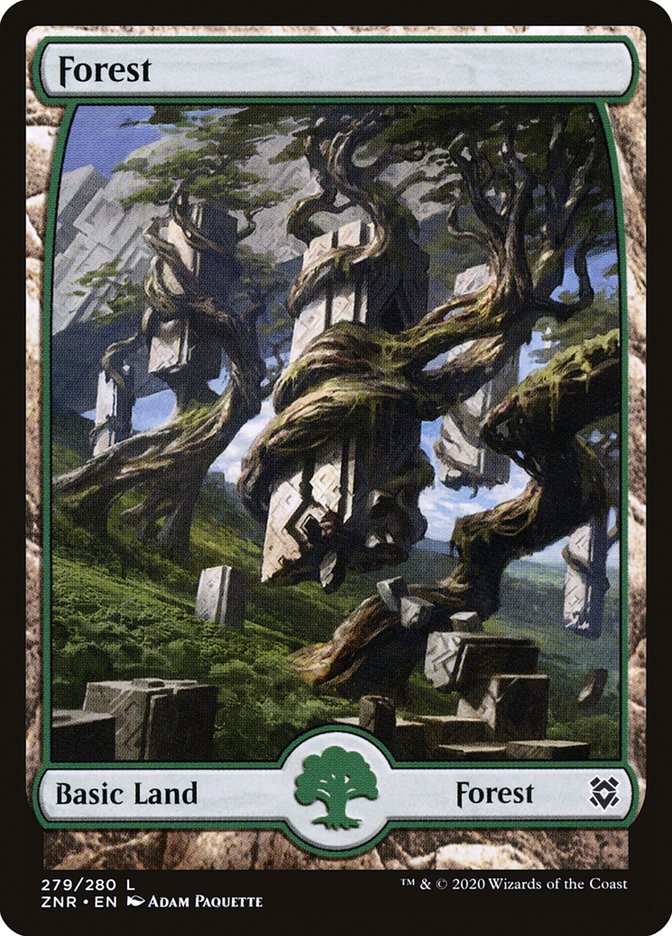 Forest (279) [Zendikar Rising] | Nerdhalla Games