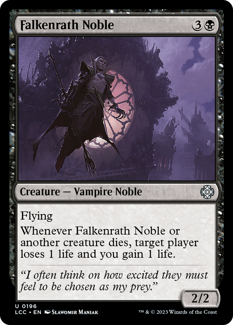 Falkenrath Noble [The Lost Caverns of Ixalan Commander] | Nerdhalla Games