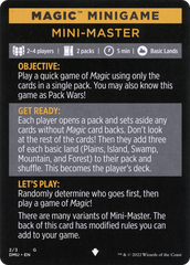 Mini-Master (Magic Minigame) [Commander Legends: Battle for Baldur's Gate Minigame] | Nerdhalla Games