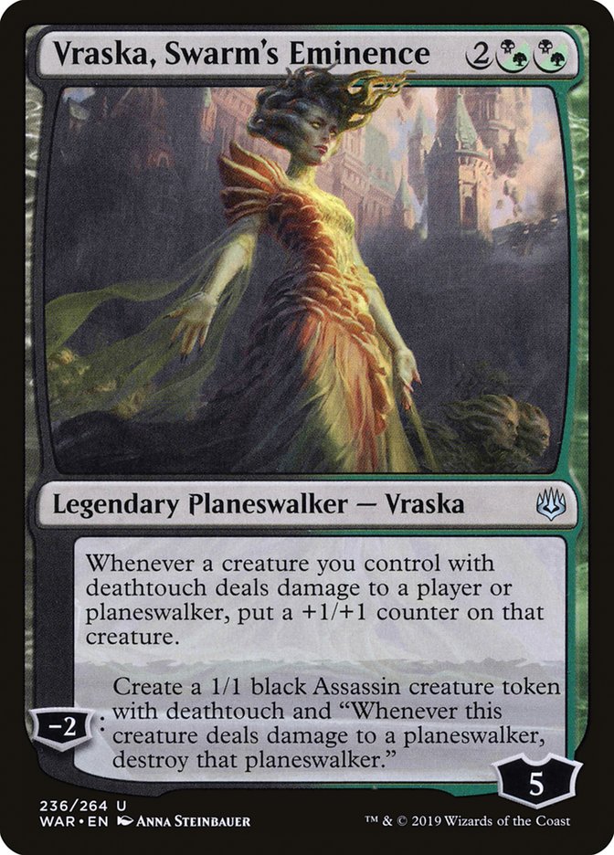 Vraska, Swarm's Eminence [War of the Spark] | Nerdhalla Games