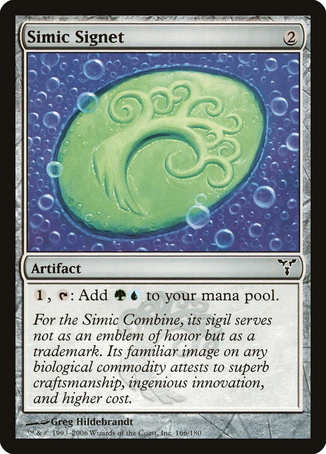 Simic Signet [Dissension] | Nerdhalla Games