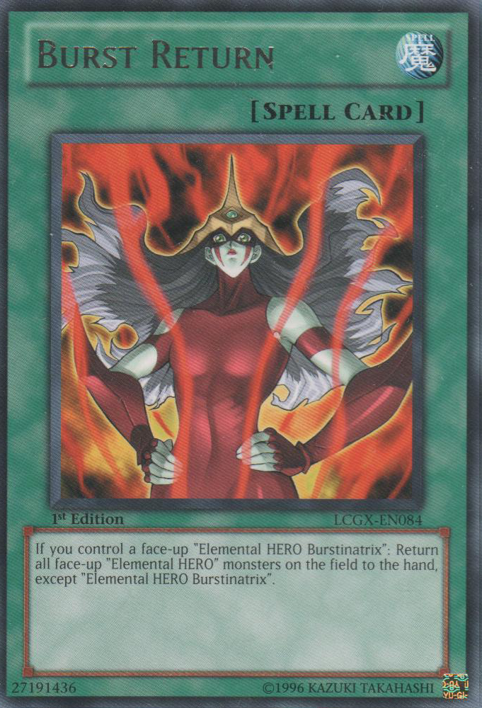 Burst Return [LCGX-EN084] Rare | Nerdhalla Games