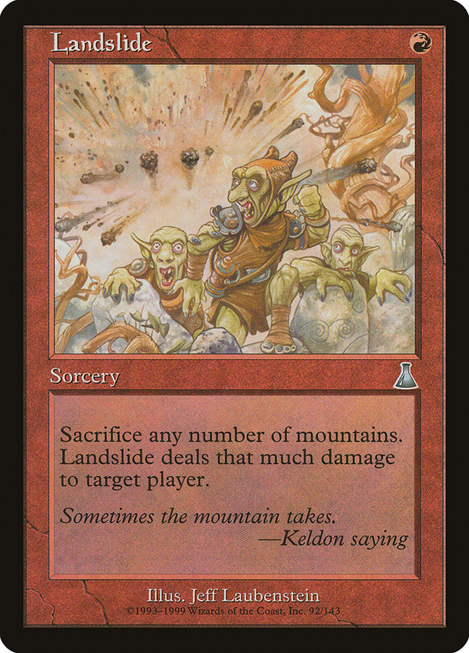 Landslide [Urza's Destiny] | Nerdhalla Games