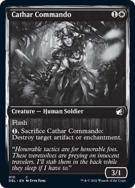 Cathar Commando [Innistrad: Double Feature] | Nerdhalla Games