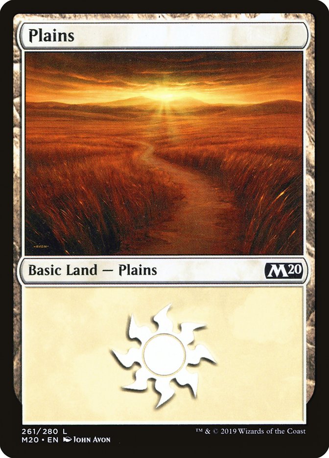 Plains (#261) [Core Set 2020] | Nerdhalla Games