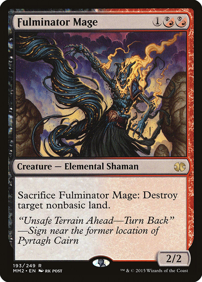 Fulminator Mage [Modern Masters 2015] | Nerdhalla Games