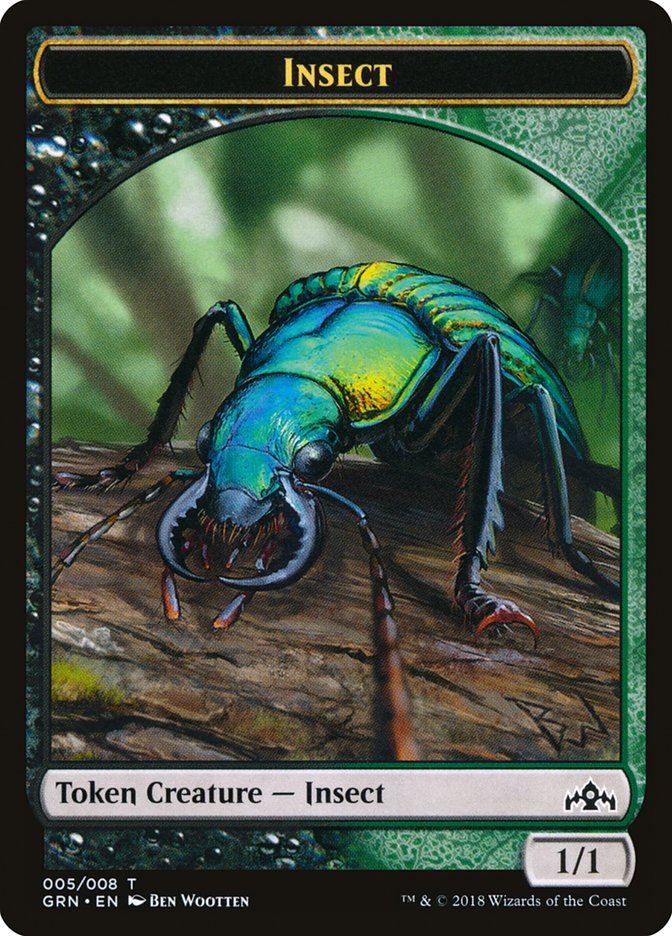 Insect [Guilds of Ravnica Tokens] | Nerdhalla Games