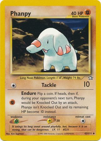 Phanpy (43/111) [Neo Genesis Unlimited] | Nerdhalla Games