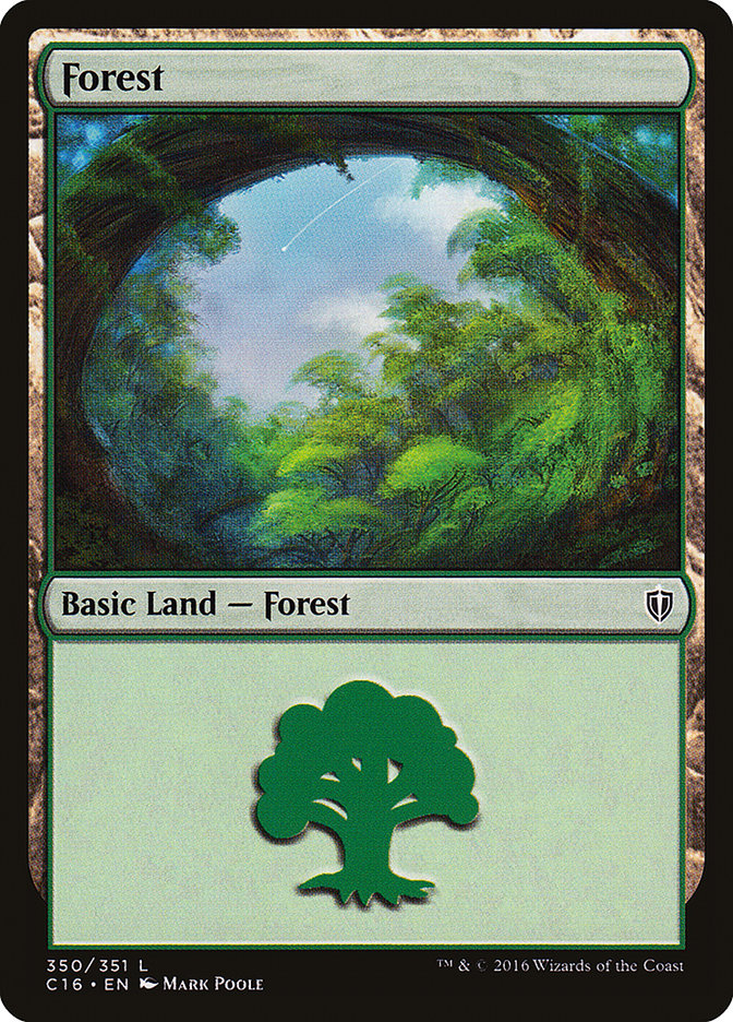 Forest (350) [Commander 2016] | Nerdhalla Games