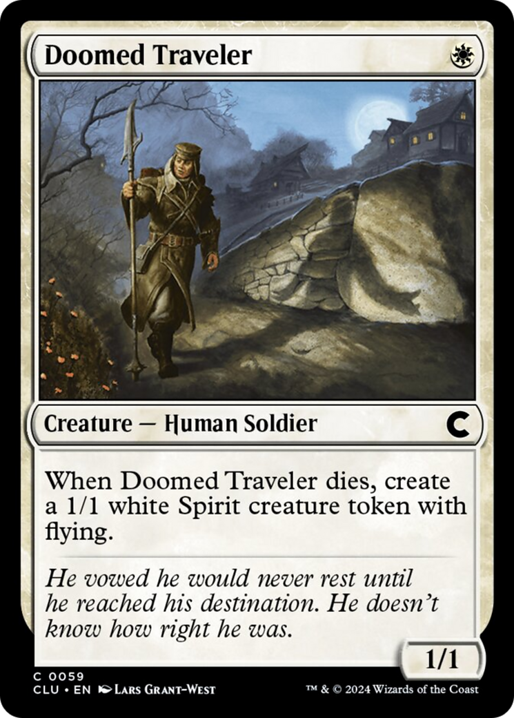 Doomed Traveler [Ravnica: Clue Edition] | Nerdhalla Games