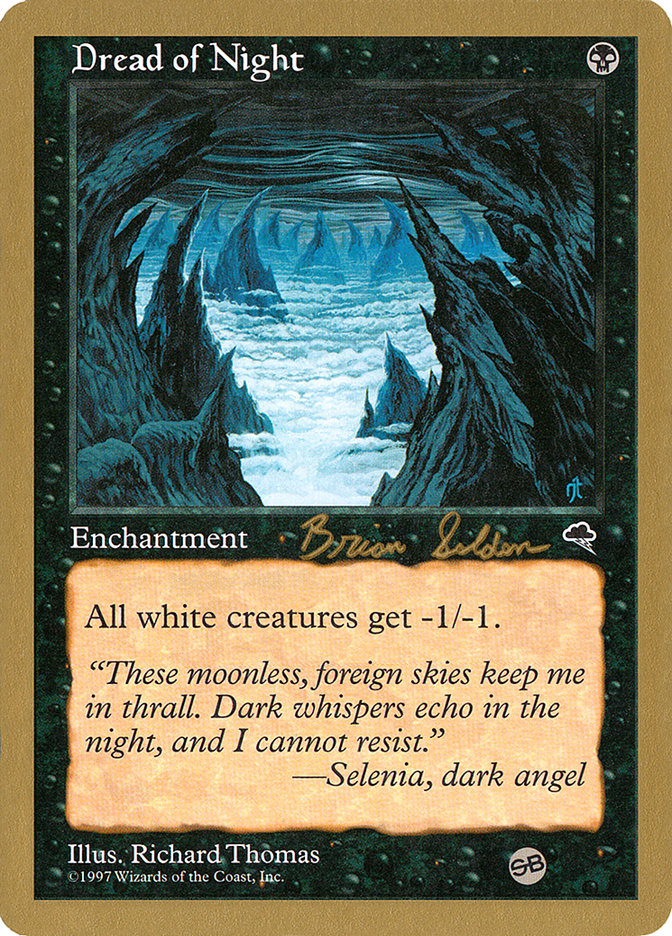 Dread of Night (Brian Selden) (SB) [World Championship Decks 1998] | Nerdhalla Games