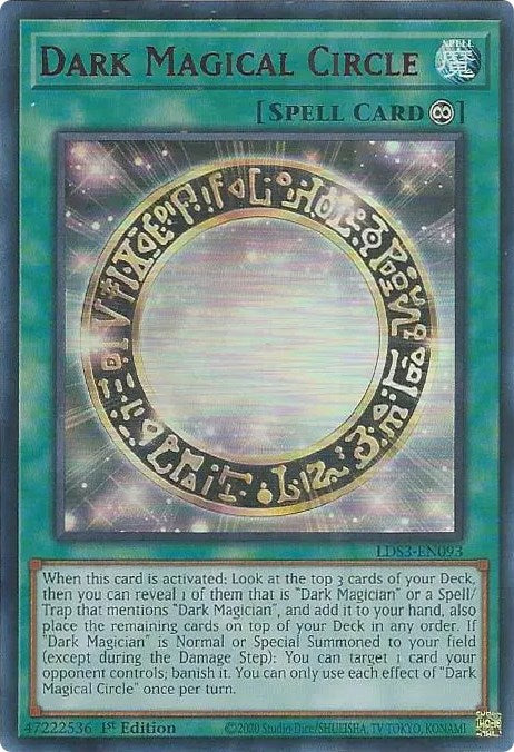 Dark Magical Circle (Red) [LDS3-EN093] Ultra Rare | Nerdhalla Games