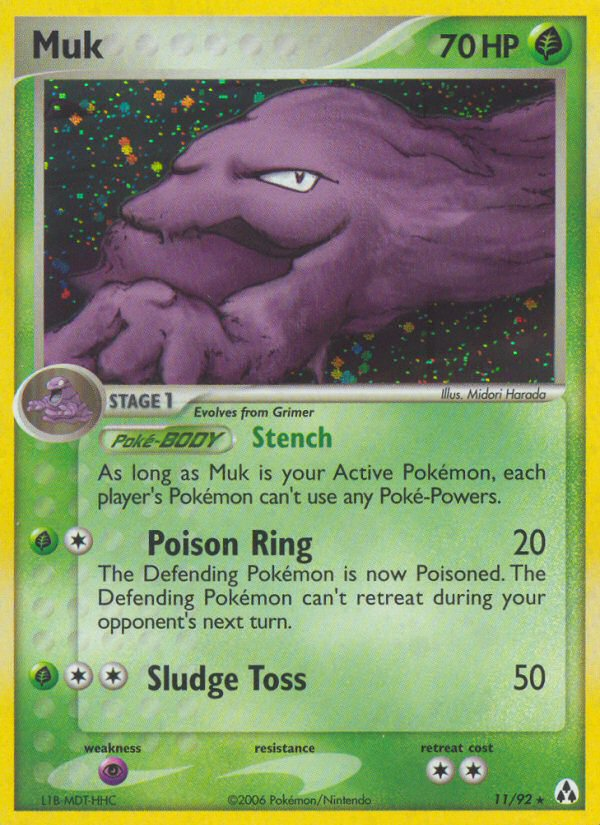 Muk (11/92) [EX: Legend Maker] | Nerdhalla Games