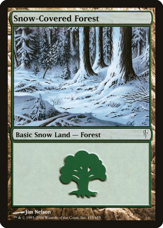 Snow-Covered Forest [Coldsnap] | Nerdhalla Games