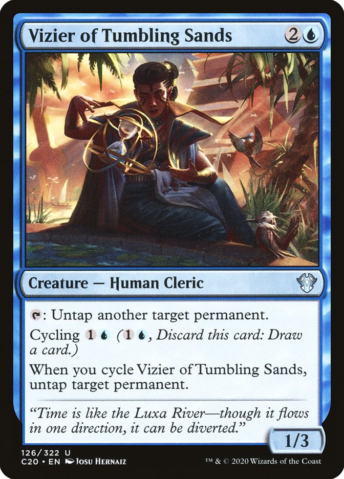 Vizier of Tumbling Sands [Commander 2020] | Nerdhalla Games