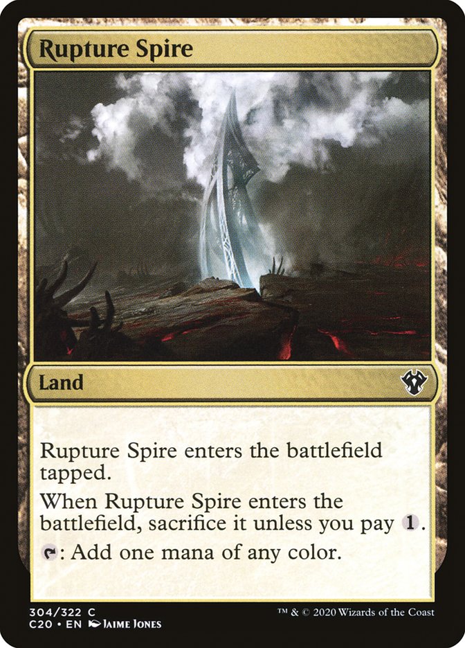 Rupture Spire [Commander 2020] | Nerdhalla Games