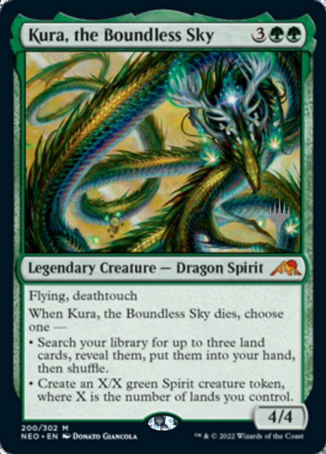 Kura, the Boundless Sky (Promo Pack) [Kamigawa: Neon Dynasty Promos] | Nerdhalla Games