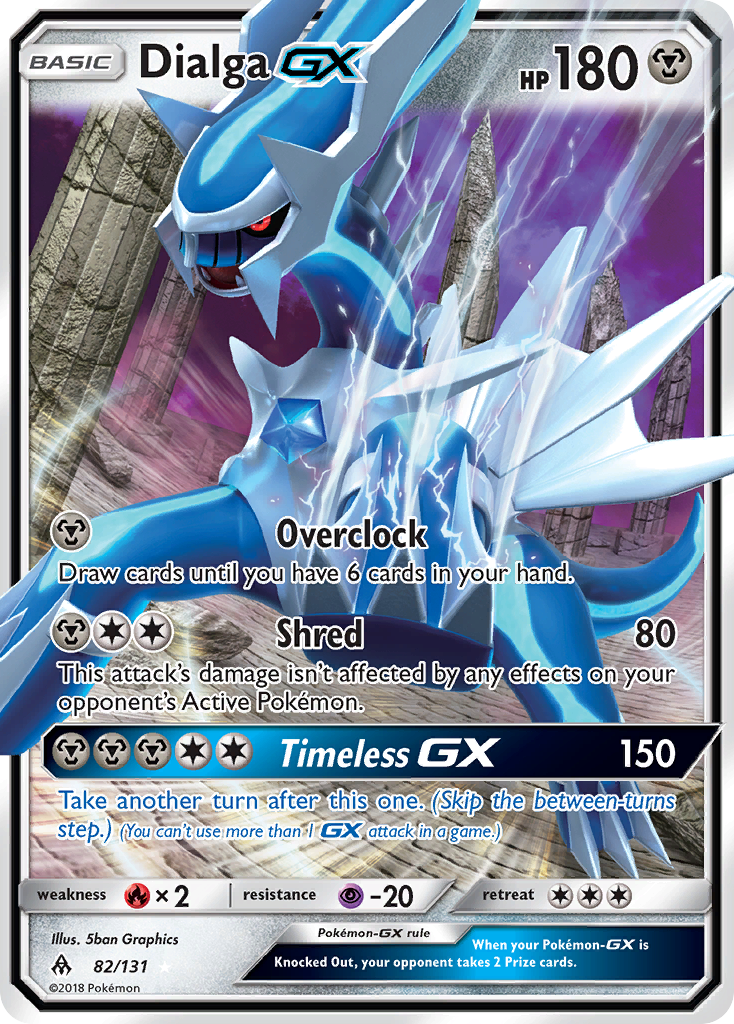 Dialga GX (82/131) [Sun & Moon: Forbidden Light] | Nerdhalla Games