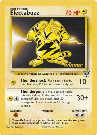 Electabuzz (1) (Jumbo Card) [Best of Promos] | Nerdhalla Games