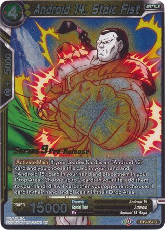 Android 14, Stoic Fist [BT9-057] | Nerdhalla Games