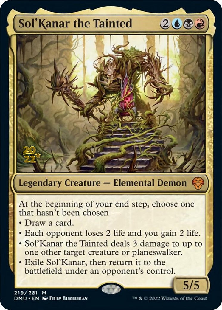 Sol'Kanar the Tainted [Dominaria United Prerelease Promos] | Nerdhalla Games