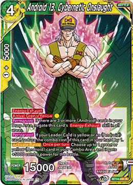 Android 13, Cybernetic Onslaught (BT14-151) [Cross Spirits] | Nerdhalla Games