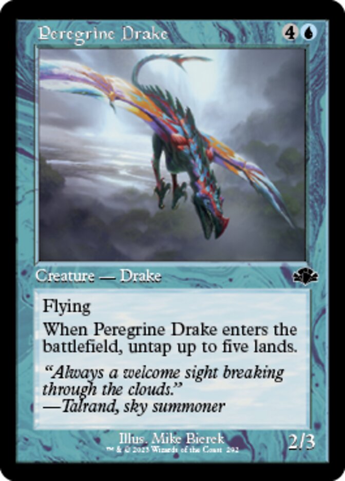 Peregrine Drake (Retro) [Dominaria Remastered] | Nerdhalla Games