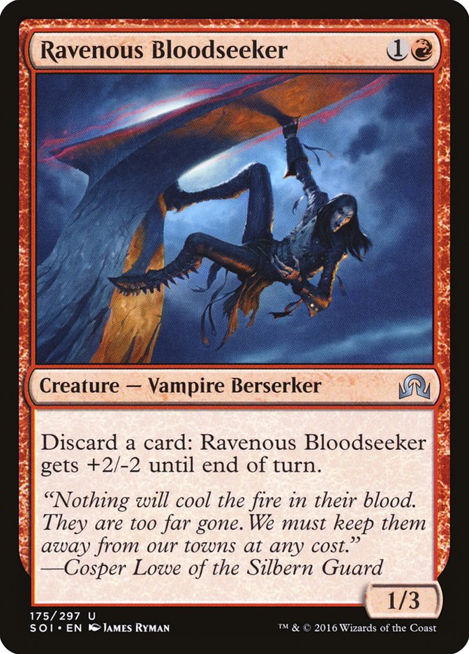 Ravenous Bloodseeker [Shadows over Innistrad] | Nerdhalla Games