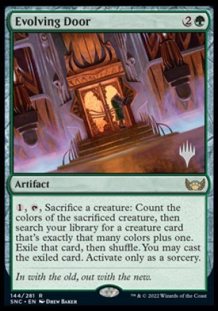 Evolving Door (Promo Pack) [Streets of New Capenna Promos] | Nerdhalla Games