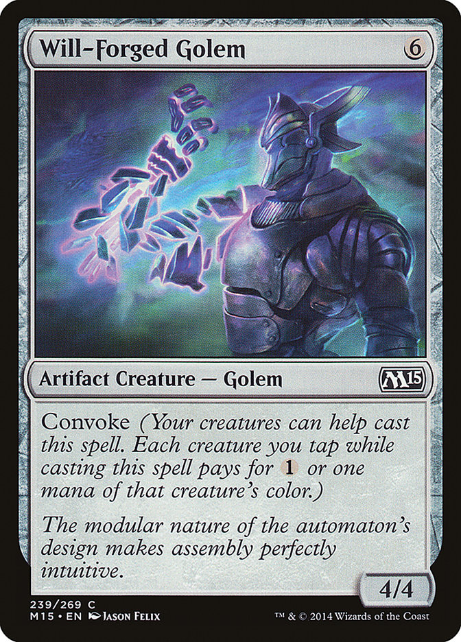 Will-Forged Golem [Magic 2015] | Nerdhalla Games