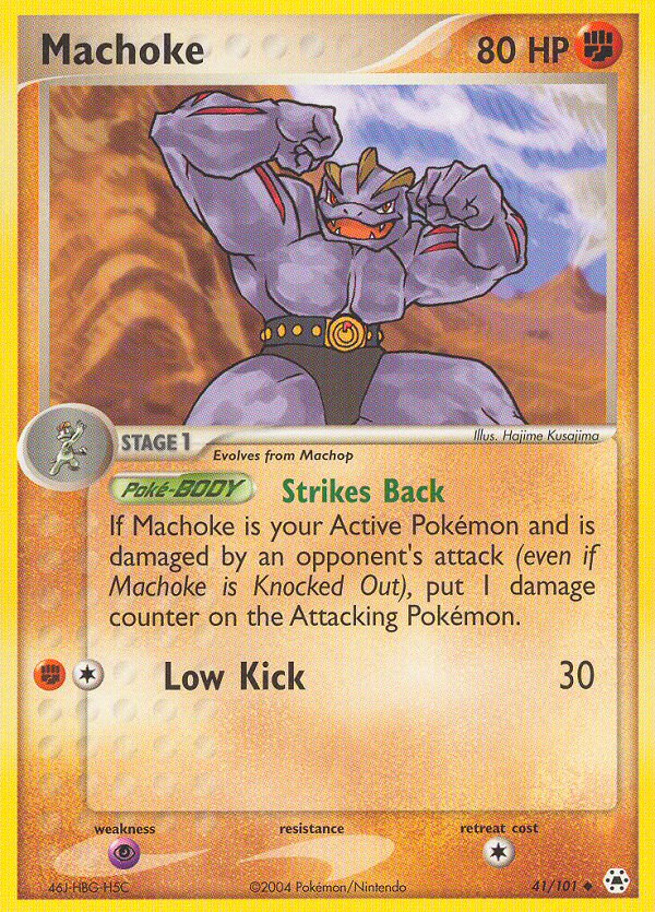 Machoke (41/101) [EX: Hidden Legends] | Nerdhalla Games