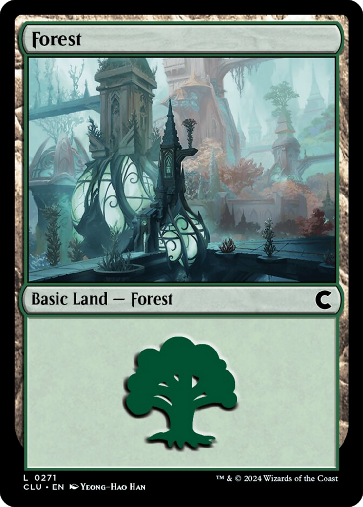 Forest (0271) [Ravnica: Clue Edition] | Nerdhalla Games