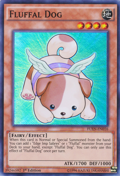 Fluffal Dog [FUEN-EN016] Super Rare | Nerdhalla Games