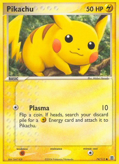 Pikachu (74/112) [EX: FireRed & LeafGreen] | Nerdhalla Games