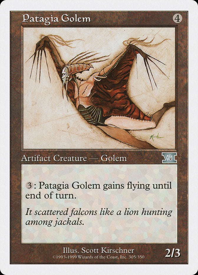 Patagia Golem [Classic Sixth Edition] | Nerdhalla Games