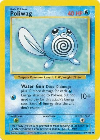 Poliwag (59/102) [Base Set Unlimited] | Nerdhalla Games