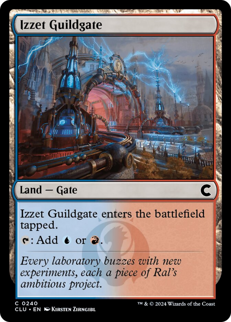 Izzet Guildgate [Ravnica: Clue Edition] | Nerdhalla Games