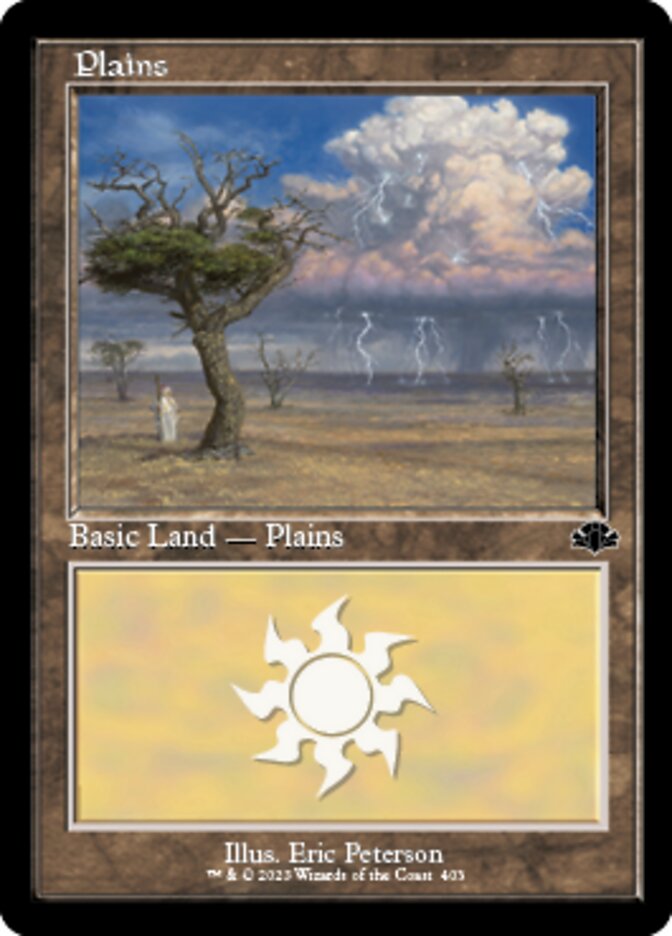 Plains (403) (Retro) [Dominaria Remastered] | Nerdhalla Games