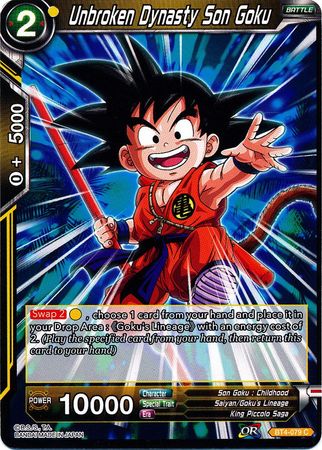 Unbroken Dynasty Son Goku [BT4-079] | Nerdhalla Games