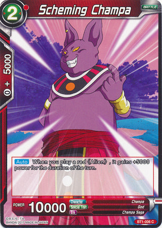 Scheming Champa [BT1-006] | Nerdhalla Games