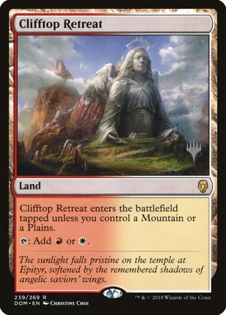 Clifftop Retreat [Dominaria Promos] | Nerdhalla Games