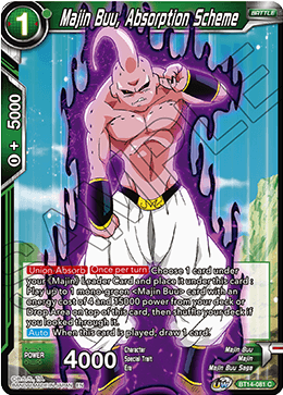 Majin Buu, Absorption Scheme (BT14-081) [Cross Spirits] | Nerdhalla Games