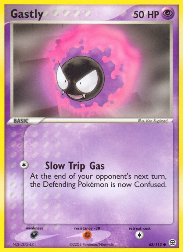 Gastly (63/112) [EX: FireRed & LeafGreen] | Nerdhalla Games