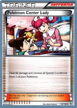 Pokemon Center Lady (93/106) (Primal Groudon - Alejandro Ng-Guzman) [World Championships 2015] | Nerdhalla Games