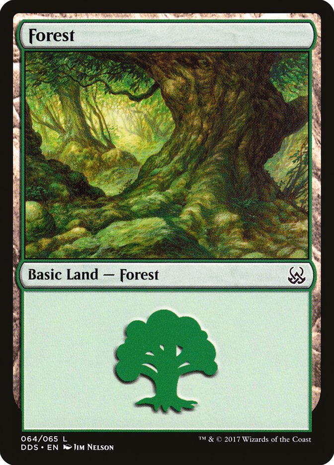 Forest (64) [Duel Decks: Mind vs. Might] | Nerdhalla Games