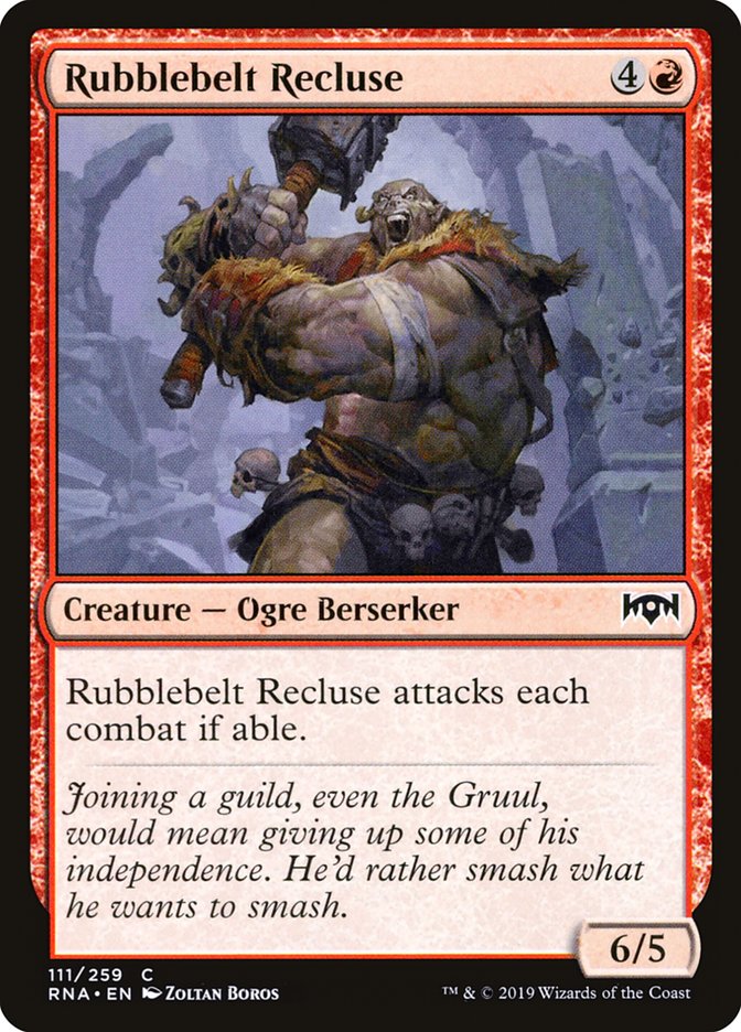 Rubblebelt Recluse [Ravnica Allegiance] | Nerdhalla Games