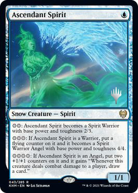 Ascendant Spirit [Kaldheim Promo Pack] | Nerdhalla Games