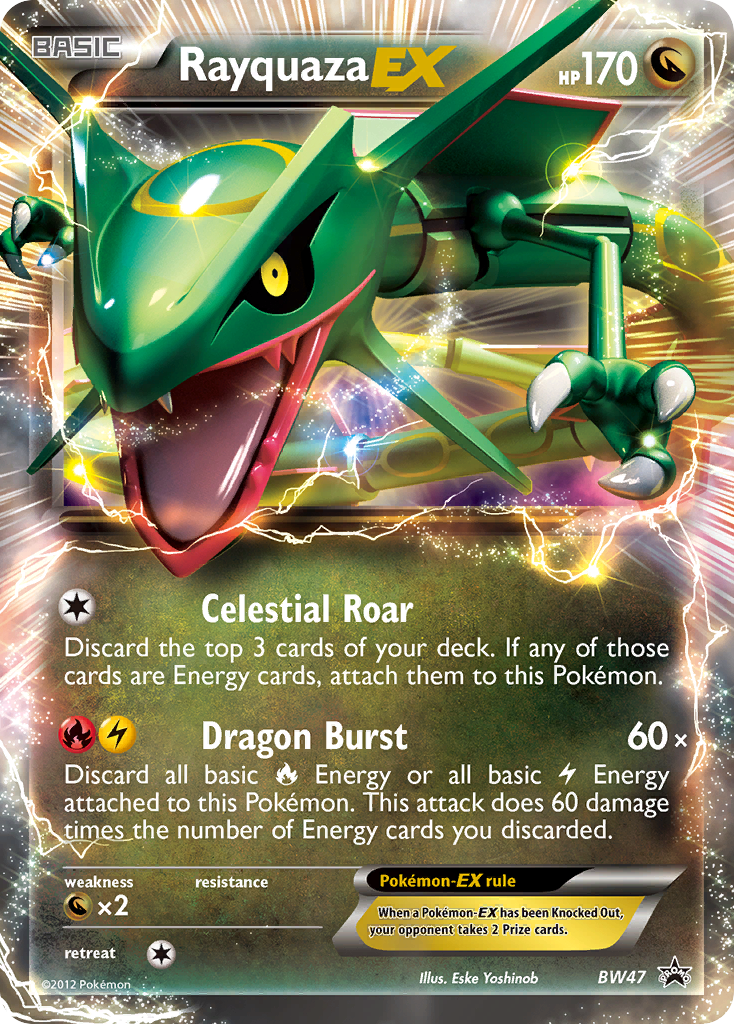 Rayquaza EX (BW47) [Black & White: Black Star Promos] | Nerdhalla Games