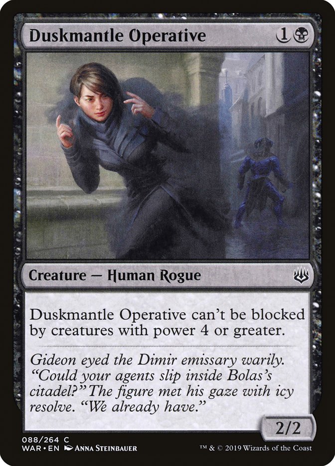 Duskmantle Operative [War of the Spark] | Nerdhalla Games